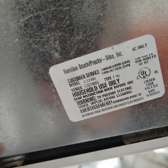 Proctor Silex Toaster 2-slice - Picture 3 of 3